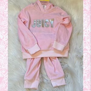 Juicy Couture Velour 2-Piece Set - NWT - Girls Size 5